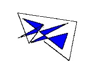 Elemental Geometries Blue Heron
