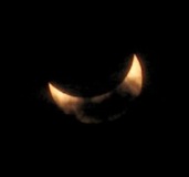 Solar Eclipse Post-totality - Near Cook Islands