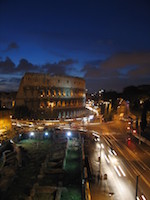 Roma Colosseum at Night
