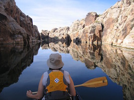 Clear Creek Canoeing - Navajo county, Arizona