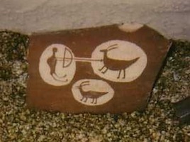 Hunter Petroglyph